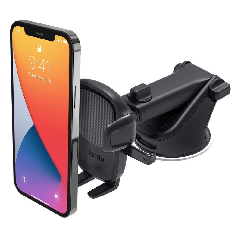iOttie Easy One Touch 5 Dashboard & Windshield Universal Car Mount Phone Holder Desk Stand with Suction Cup Base and Telescopic Arm for iPhone, Samsung, Google, Huawei, Nokia, other Smartphones - Image 1